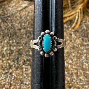 Vintage Bell Trading Sterling SIlver and Turquoise Ring